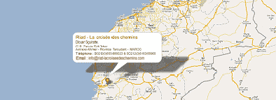 Carte Google Du Maroc