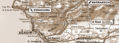 Carte Michelin Du Maroc